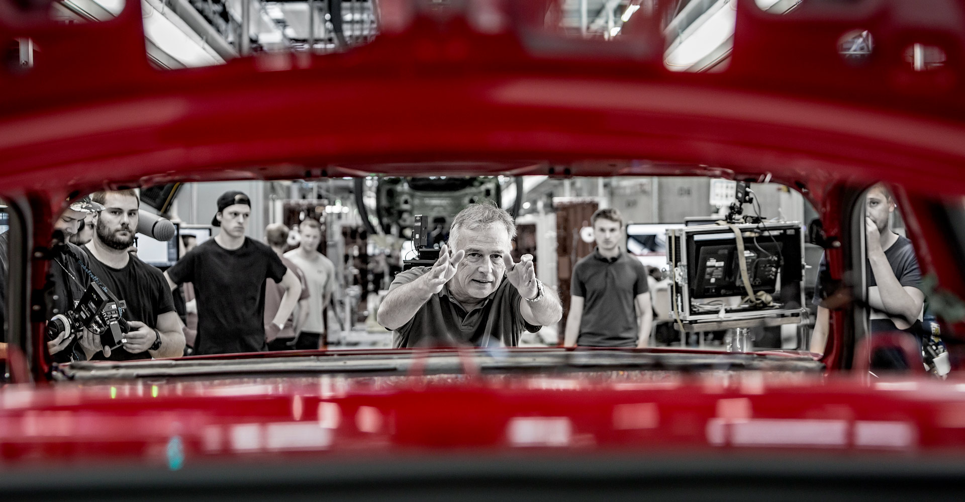Porsche-Werk in Zuffenhausen
